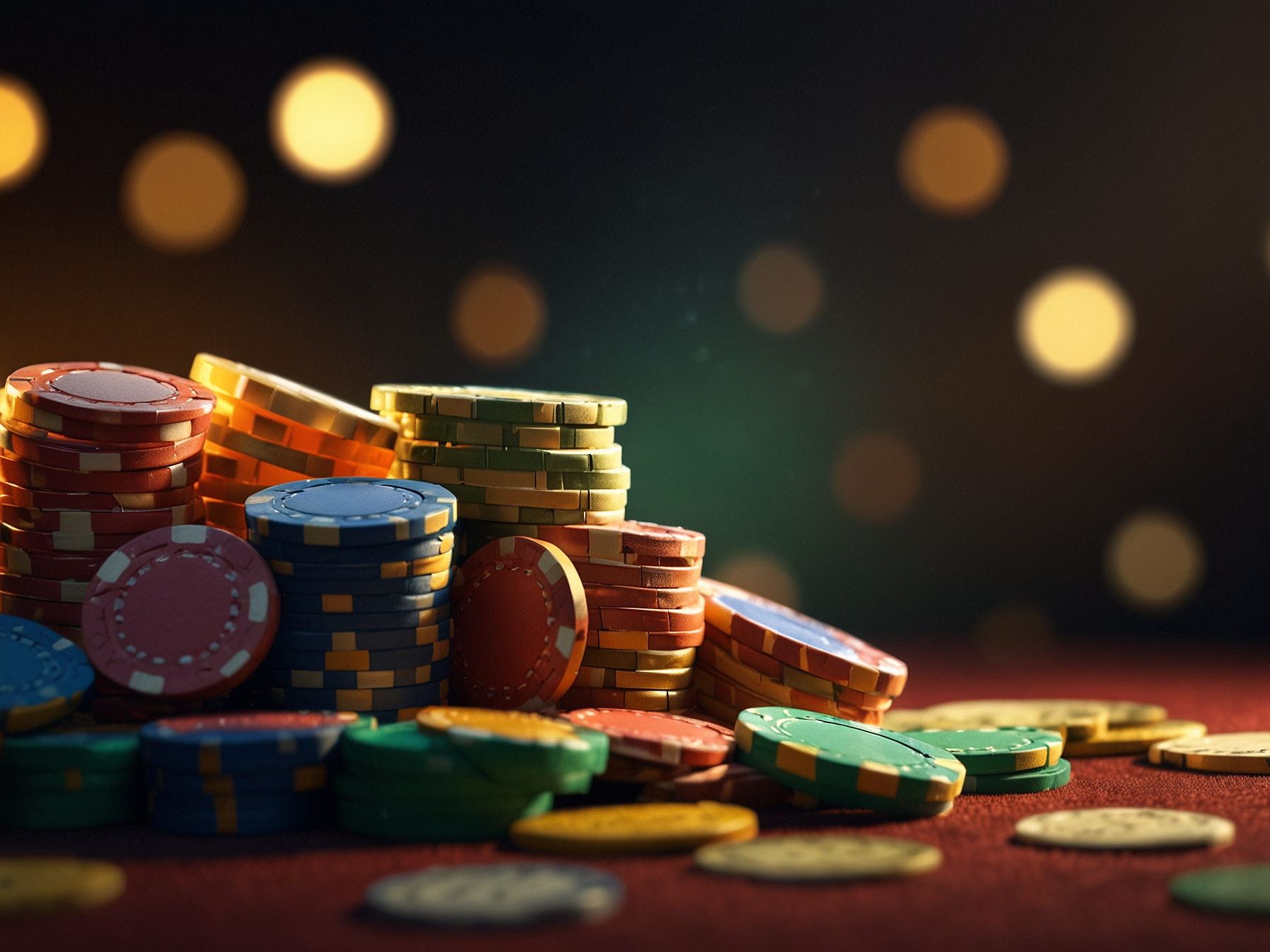 Welcome bonus banner with coins and game icons